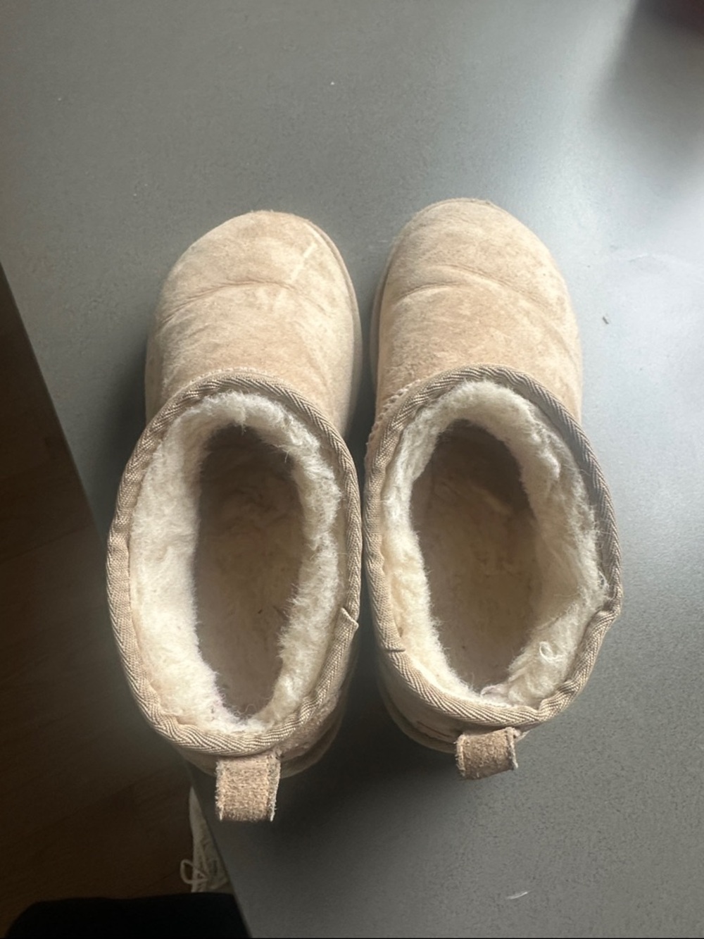 UGG Chestnut Beige Classic ultra Mini Boots